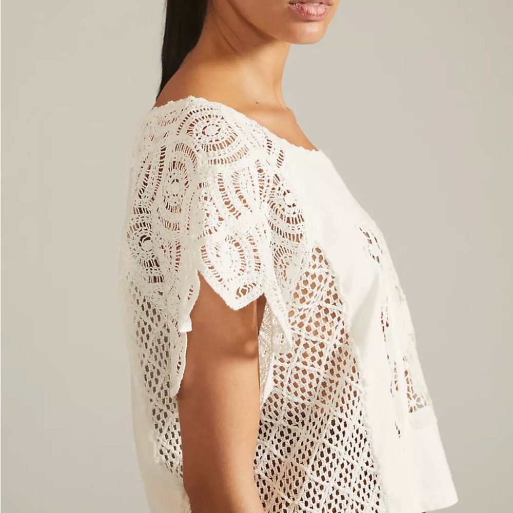 Anthropologie Pilcro lace top - Picture 2 of 6